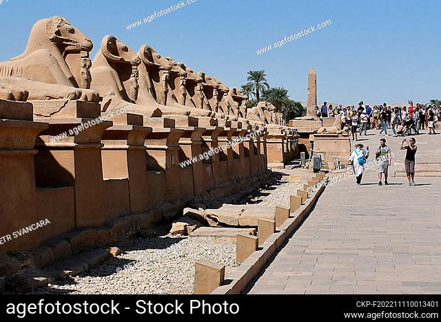 The Karnak Temple Complex in Egypt, October 18, 2022. (CTK Photo/Petr Svancara)