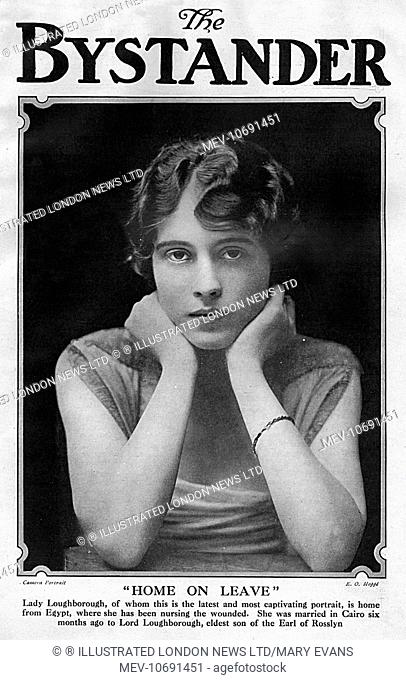Margaret Sheila Mackellar Chisholm (1895 -1969), Lady Loughborough, Australian Born wife of Francis Edward Scudamore St Clair-Erskine