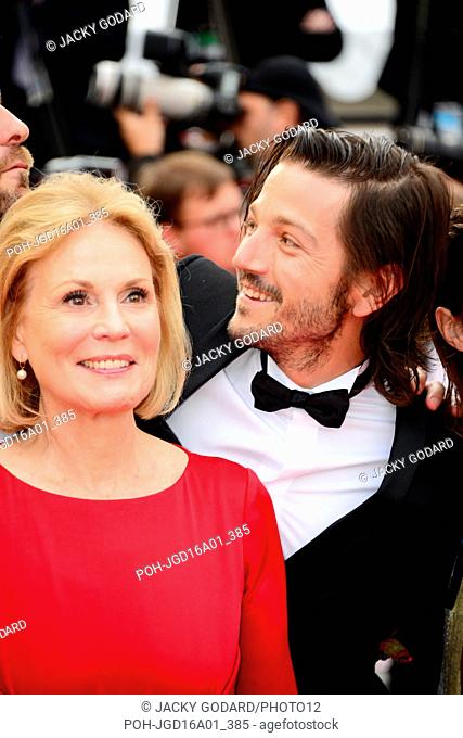 'Un Certain Regard' jury: Marthe Keller, Diego Luna Closing ceremony, red carpet 69th Cannes Film Festival May 22, 2016