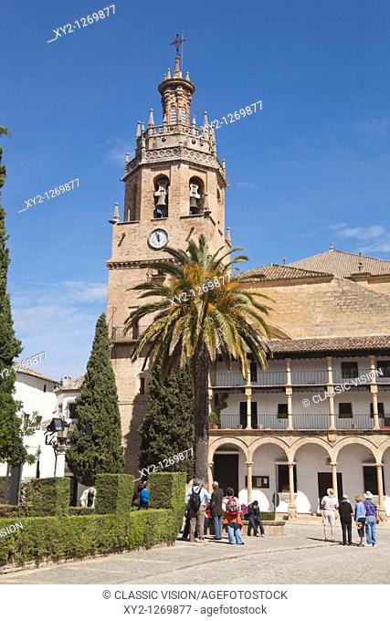 Ronda, Malaga Province, Spain  Church of Santa Maria la Mayor
