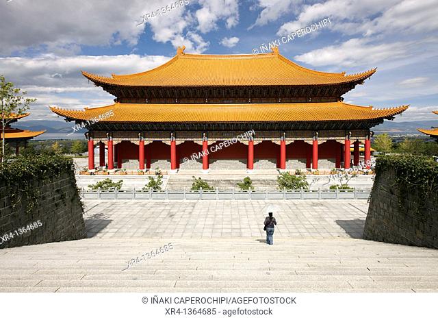 Temple of the Three Pagodas Chonsheng, Dali Bai Autonomous Prefecture of Dali, Yunnan, China