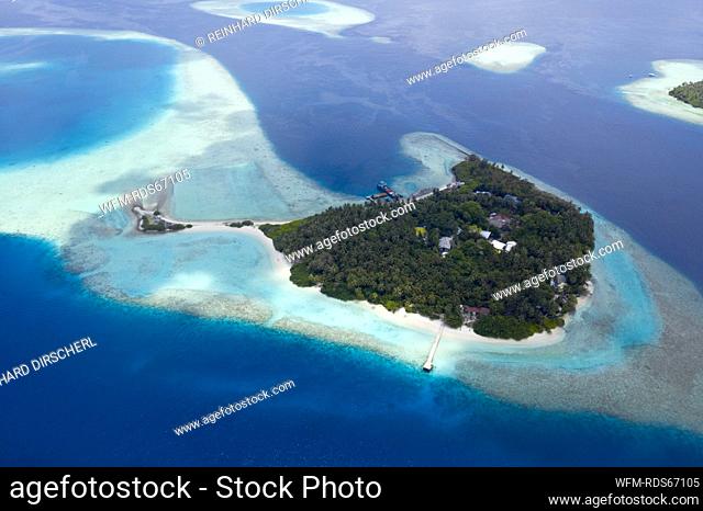 Vacation Island Villivaru, South Male Atoll, Indian Ocean, Maldives
