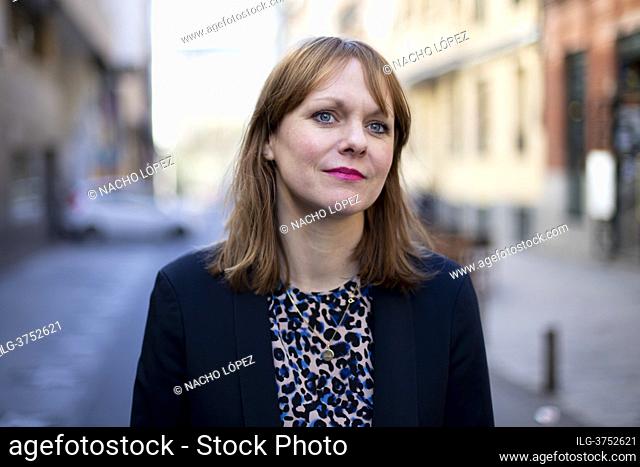 Maren Ade poses for a photo session on January 17, 2017 in Madrid, Spain