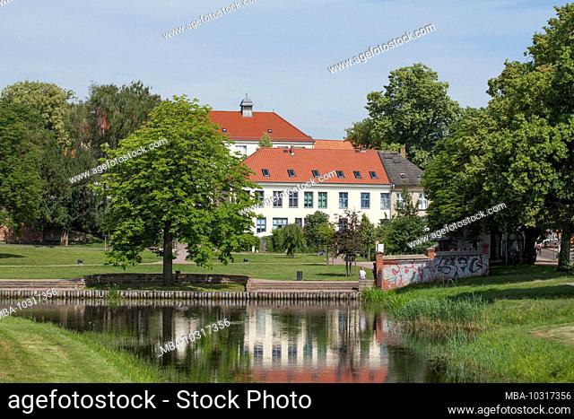 Schlossgarten, Guestrow, Mecklenburg-West Pomerania, Germany, Europe