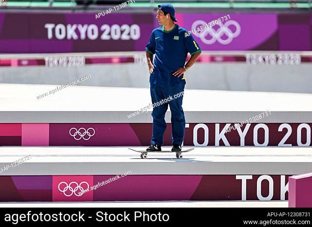 2021 Tokyo Olympic Games Jul 25th. 25th July 2021; Ariake Sports Park, Koto City, Tokyo, Japan; Kelvin Hoefler of Brasil