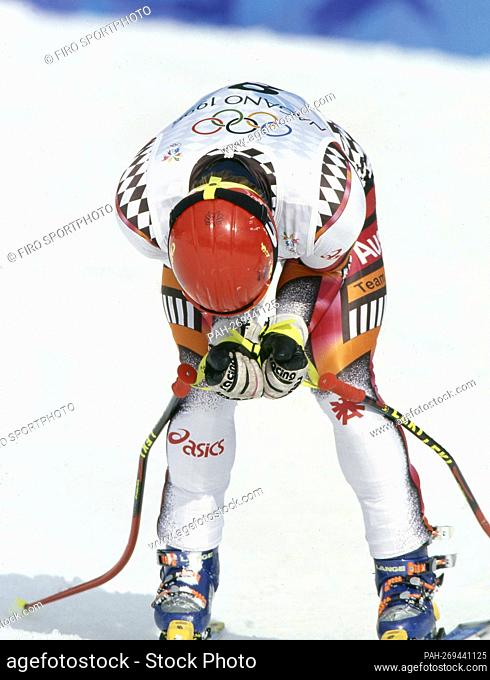 firo: Sport, winter sports Olympia, Olympics, 1998 Nagano, Japan, Olympic winter games, 98, archive pictures men, men, skiing, alpine skiing, alpine skiing