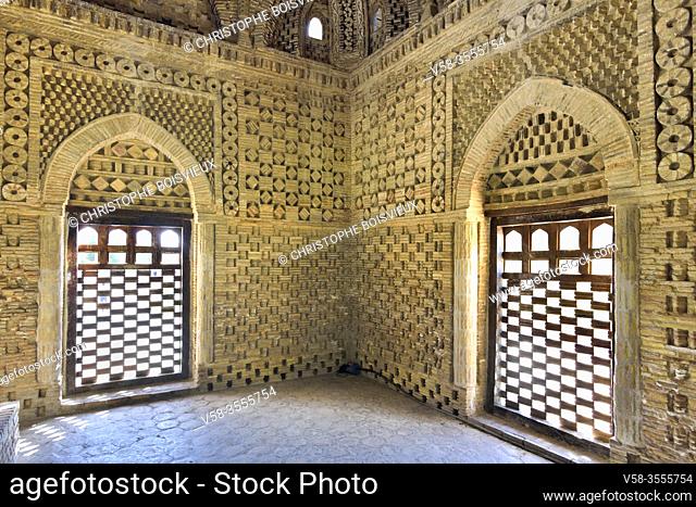 Uzbekistan, Unesco World Heritage Site, Bukhara, Ismail Samani mausoleum (10th C)