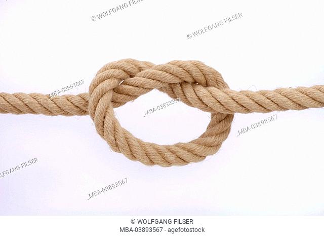 Dew, detail, knots, rope, rope, knots, geknotet, strap, tighten, moves in, devoured, symbol, connection, connection, union, cohesion, connected sailor-knots