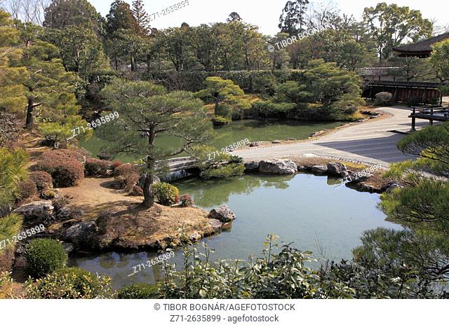 Japan, Kyoto, Ninna-ji Temple, garden,