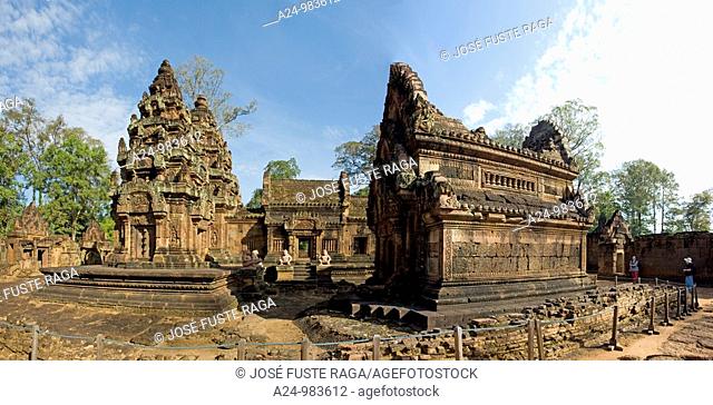 Cambodia-No  2009 Siem Reap City Angkor Temples W H  Banteay Srei Temple