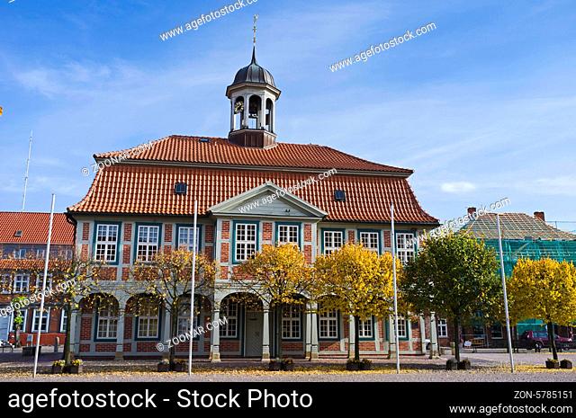City Hall in Boizenburg - Elbe, Mecklenburg-Western Pomerania, Germany