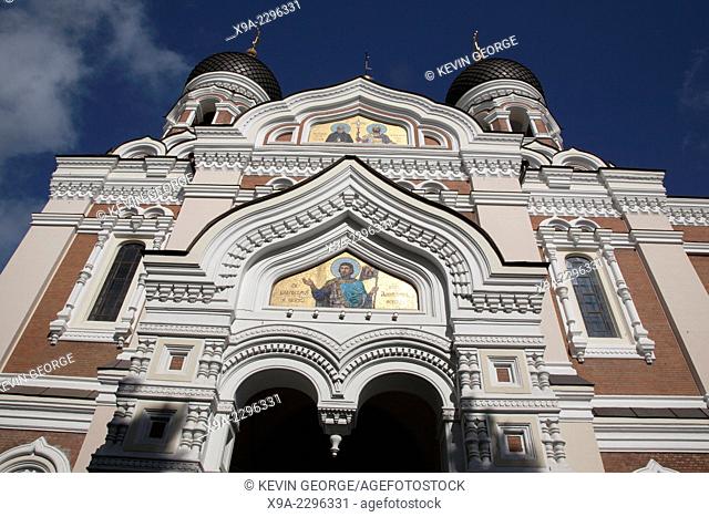 St Alexander Nevsky Cathedral Church, Tallinn, Estonia