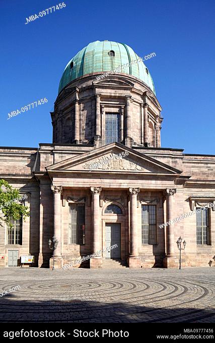 St. Elisabeth Church on jakobsplatz, Classicism, Nuremberg, Middle Franconia, Franconia, Bavaria, Germany, Europe