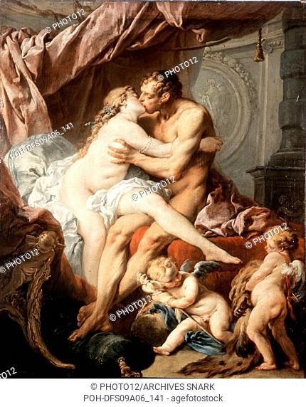 François Boucher (1703-1770) Hercules and Omphale Moscow