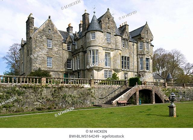 Torosay castle, United Kingdom, Scotland, Isle of Mull