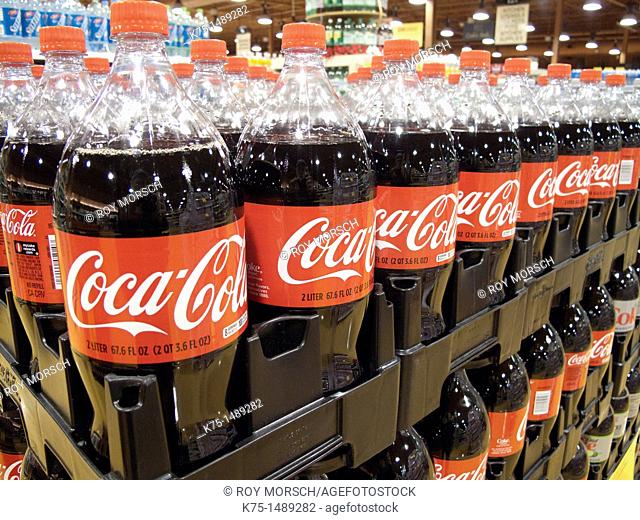 Display of Coca Cola