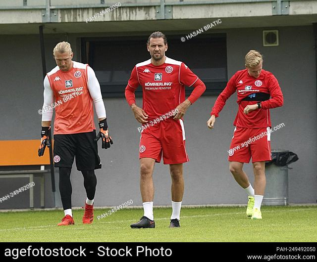 25.07.2021, Riederbau Stadion, Schwoich, training camp of FSV FSV FSV Mainz 05 in Bad Haring, Austria, in the picture the Mainz team during training in Schwoich