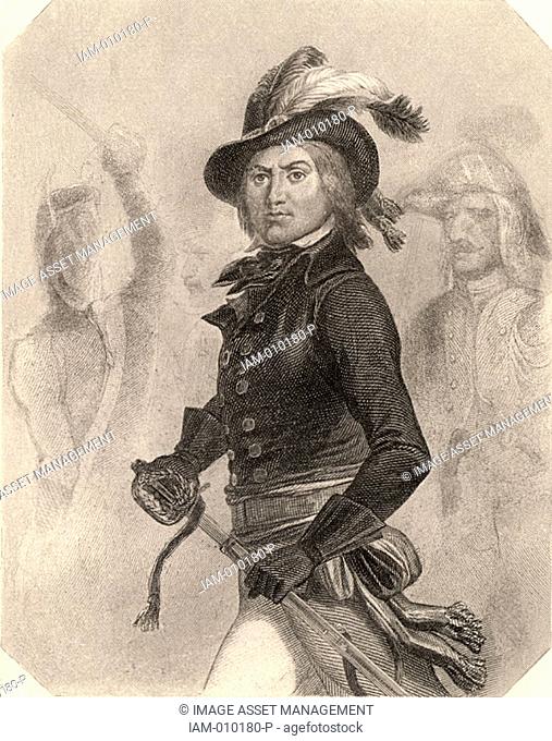Paul Jean Francois Nicolas, Comte de Barras 1755-1829 French revolutionary  Especially cruel and ruthless  One of the five members of the Directoire 1795...