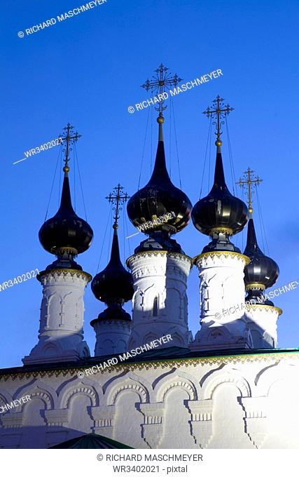 Evening, Church of the Palm Sundays (Palm Sunday Church), Suzdal, Vladimir Oblast, Russia, Europe