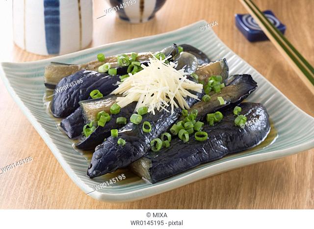 Fried Eggplant with Sauce