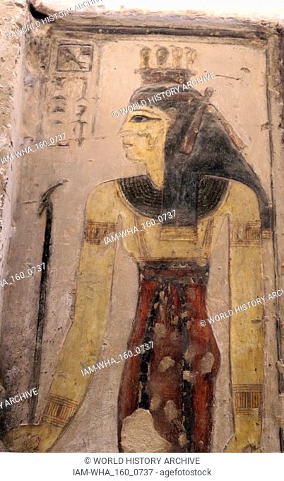 Tomb of Ramesses III, Pharaoh of the Twentieth Dynasty in Ancient Egypt. reigned from 1186 to 1155 BC and is considered to be the last monarch of the New...