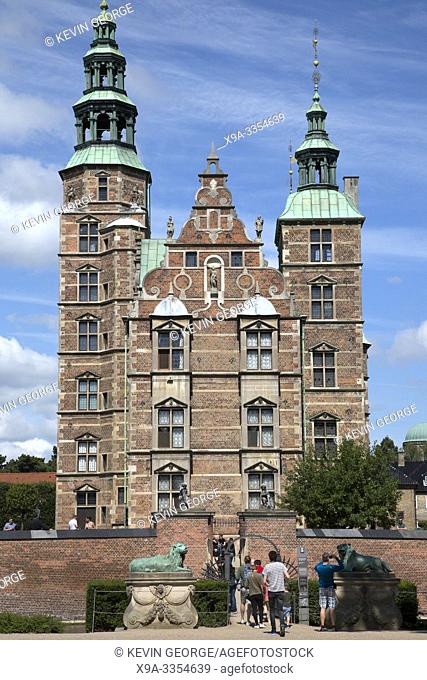 Rosenborg Castle; Copenhagen; Denmark