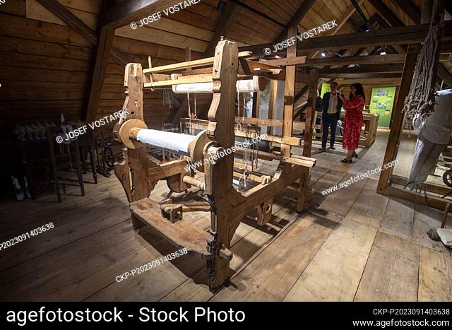 Open-air museum Vesely Kopec some 110 km east of Prague in Vesely Kopec, Czech Republic, September 14, 2023. New permanent exhibition shows how people...