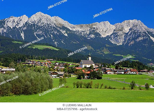Austria, Tyrol, Söll am Wilden Kaiser