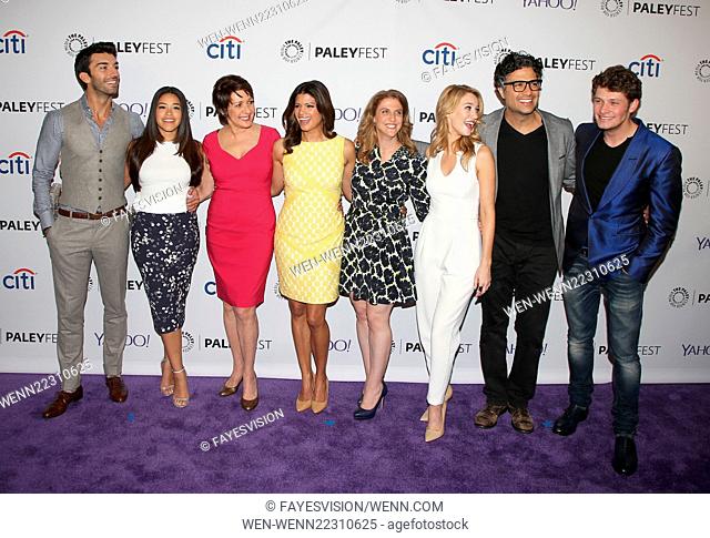 The Paley Center For Media's 32nd Annual PALEYFEST LA - ""Jane The Virgin"" Featuring: Justin Baldoni, Gina Rodriguez, Ivonne Coll, Andrea Navedo, Jennie Urman