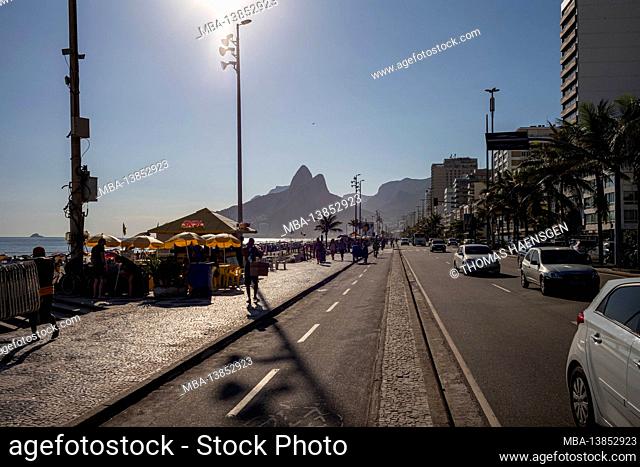 Ipanema beach / Leblon Promenade, Rio de Janeiro, Brazil - shot with leica m10