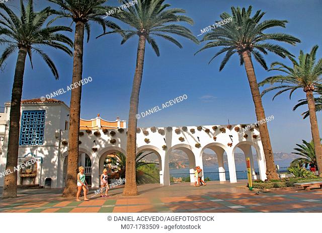 Nerja town, Costa del Sol, Andalucia, Spain