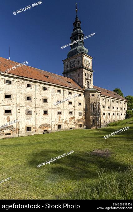 Baroque cistercian Plasy monastery, Plzen region, Czech Republic