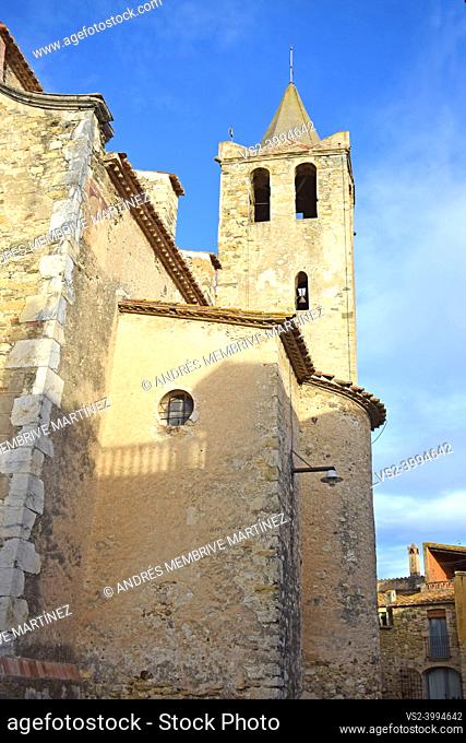Church of Sant Sadurni del Heura, Girona Catalonia Spain