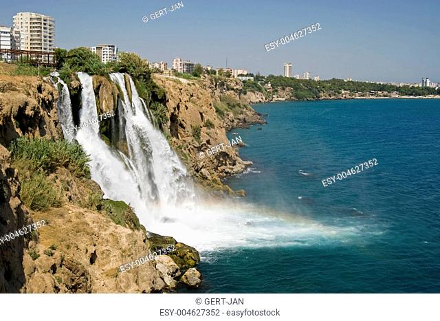 Dden lower waterfalls at Antalya, Turkey