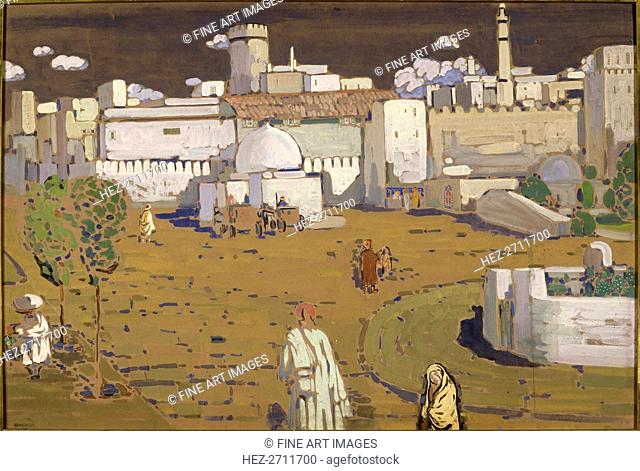 Arab City, 1905. Creator: Kandinsky, Wassily Vasilyevich (1866-1944)