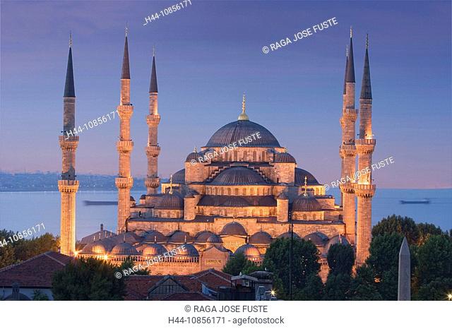 10856171, Turkey, June 2008, Istanbul city, Blue M