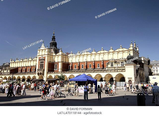 The Renaissance Sukiennice, Cloth Hall is one of the city's most recognizable buildings dating from the 15th century, and it was once a major centre of the...