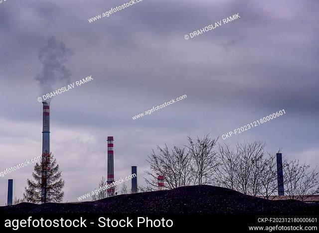 Steelmaker Liberty Ostrava in Ostrava, Czech Republic, December 15, 2023. Tameh Czech, which supplies energy to the Liberty Ostrava steelworks