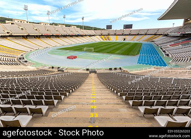 Olympic stadium in Barcelona, Spain