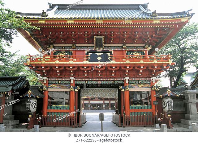 Kanda Myojin shinto shrine. Tokyo. Japan