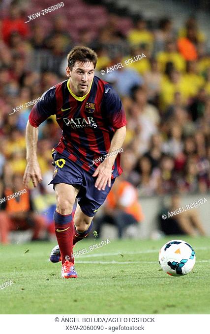 FC Barcelona. Leo Messi in action