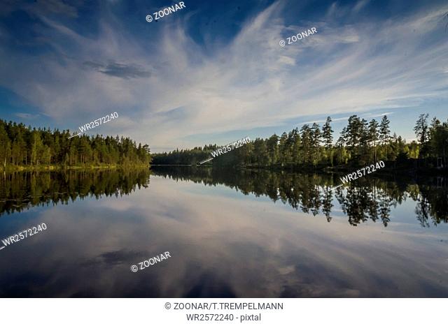 impressions of lakes in southern Sweden
