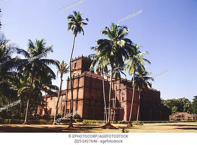 The Basilica of Bom Jesus. Dated: 1585 A. D. Old Goa, India