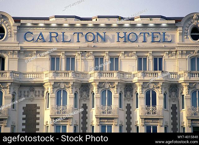carlton hotel, cannes, france