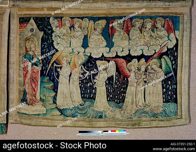 Tapestries of the Apocalypse (Château d’Angers, France) - Les sept dernieres plaies et les harpes de Dieu