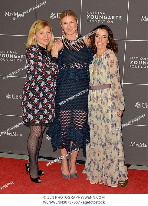 YoungArts Backyard Ball 2017 at the National YoungArts Foundation campus in Miami - Arrivals Featuring: Dr. Kira Flanzraich, Sarah Arison