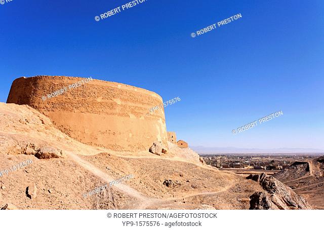 Tower of Silence, Zoroastrian burial ground, Yazd, Iran