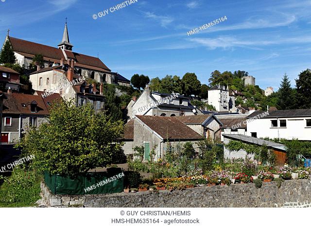 France, Creuse, Aubusson, Sainte Croix church