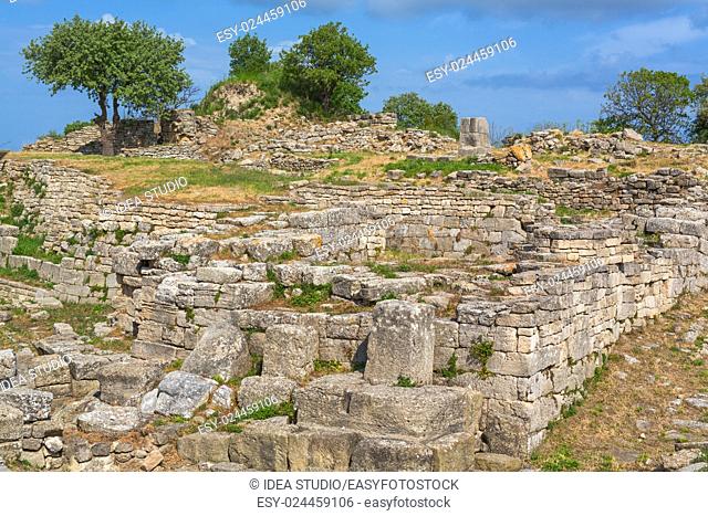 Ruins of ancient Troy, Canakkale Province, Turkey