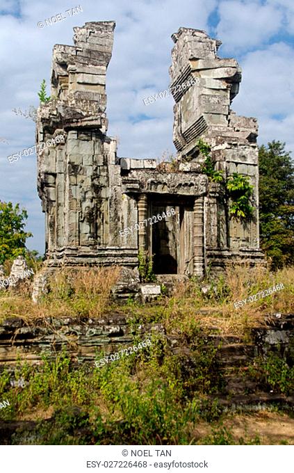 Phnom Bok is a small Angkorian temple located on a small mountain outside the town of Siem Reap